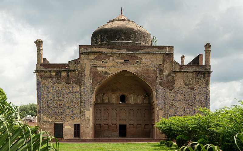 Chini ka Rauza Mausoleum in Agra