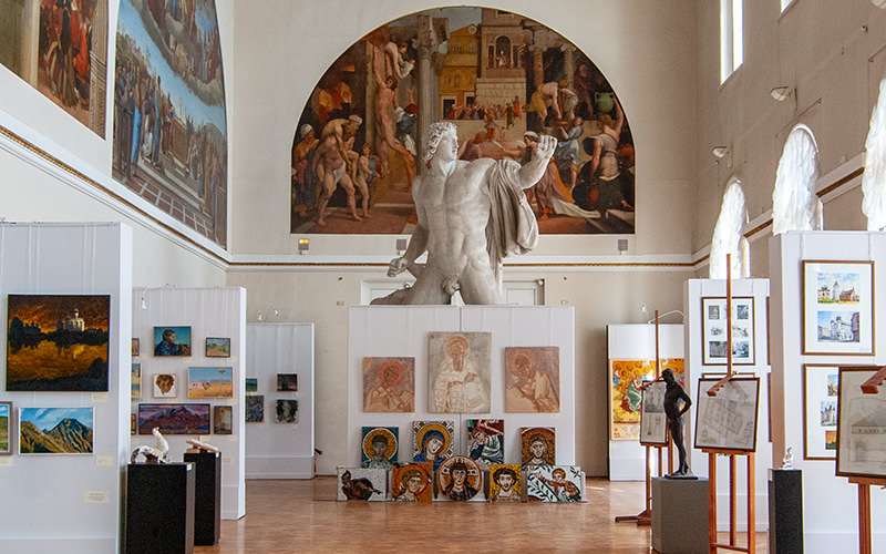 The Academy of Arts Museum in Saint Petersburg