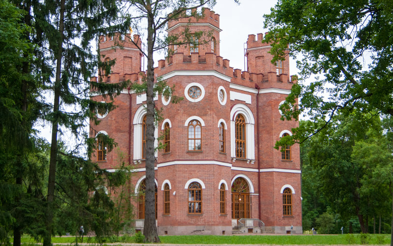 Alexandrovsky Park in Tsarskoye Selo (Pushkin)