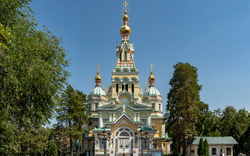 Ascension Cathedral in Almaty