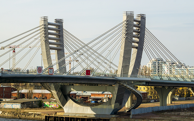 Мост Бетанкура в Санкт-Петербурге