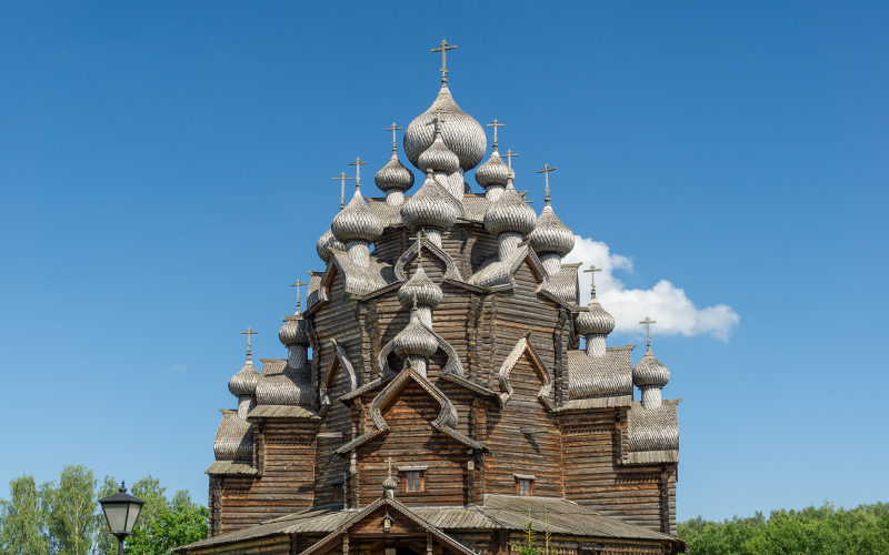 The "Bogoslovka" Estate near St. Petersburg