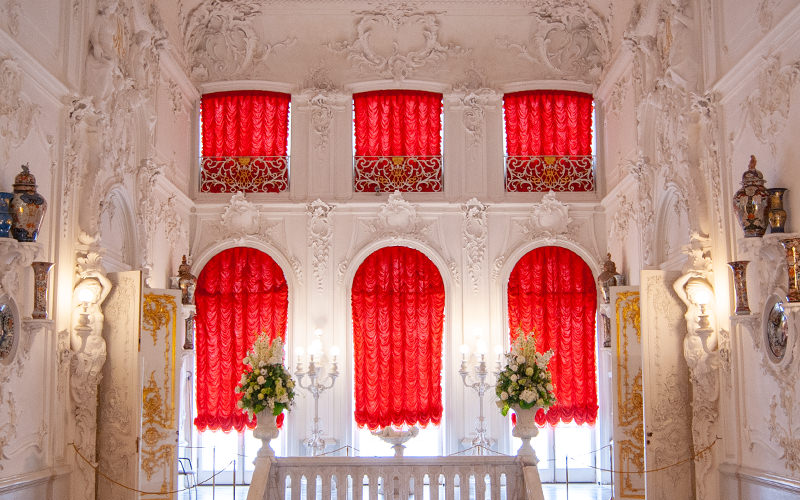 The Catherine Palace in Tsarskoye Selo