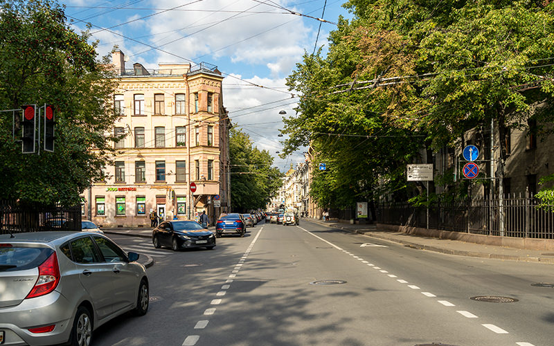 Большая Пушкарская улица в Санкт-Петербурге