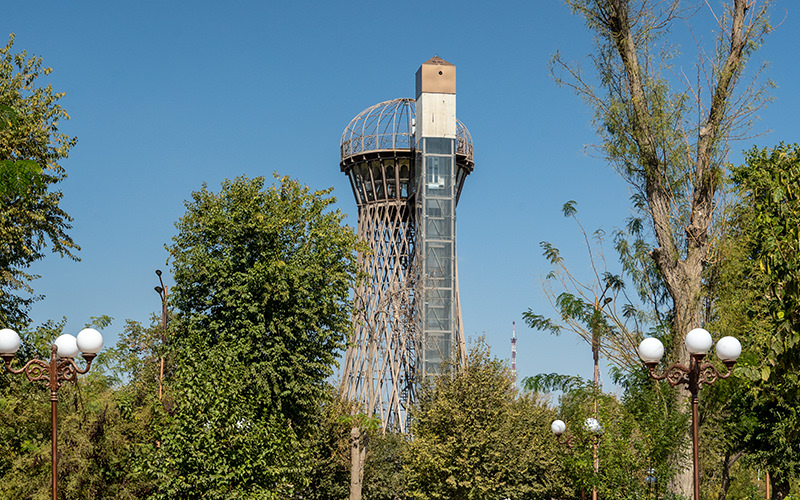 Shukhov Water Tower in Bukhara
