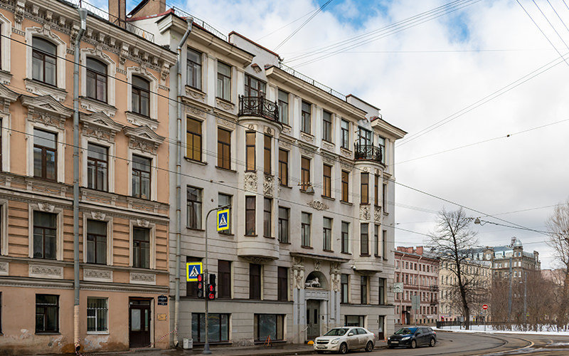 Доходный дом П. П. Баранова на Садовой улице