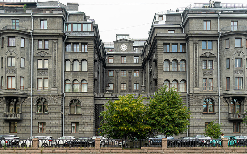 The Revenue House of R. G. Vege in St. Petersburg