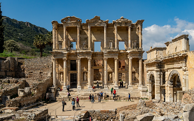 Journey to the Era of Antiquity: The Library of Celsus in Ephesus