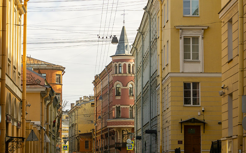Графский переулок в Санкт-Петербурге