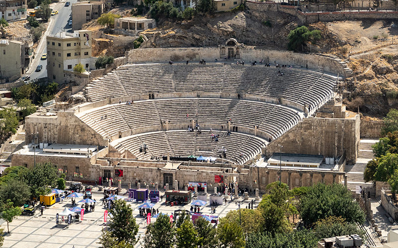 The Roman Theatre in Amman