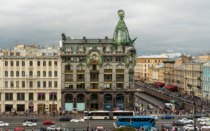 Смотровая площадка Казанского собора
