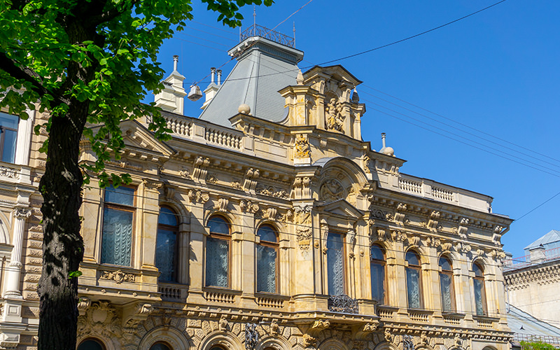 Tour of the Kelkh Mansion in St. Petersburg