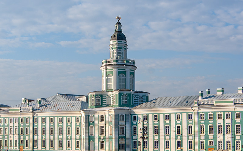 Kunstkamera (Peter the Great Museum of Anthropology and Ethnography) in St. Petersburg