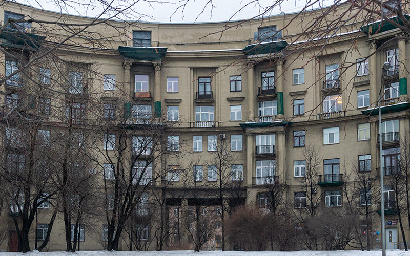 Комплекс домов на Малоохтинском проспекте