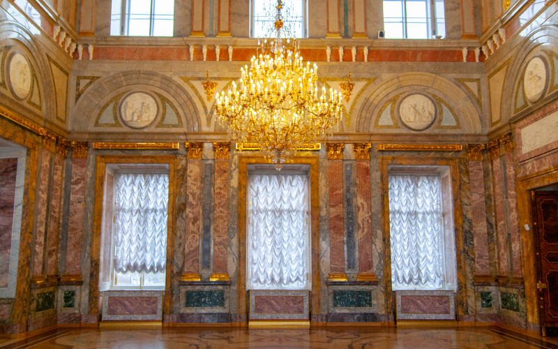 The Marble Palace in St. Petersburg