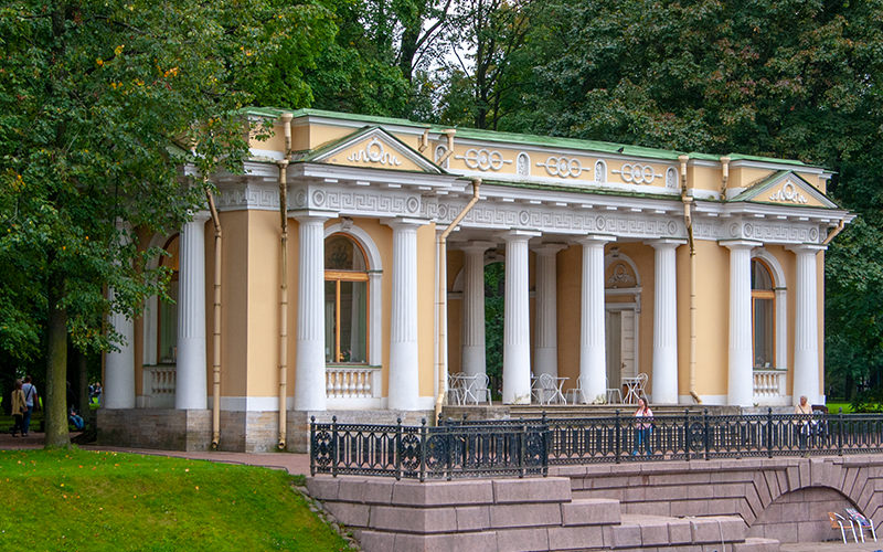 Mikhailovsky Garden in Saint Petersburg