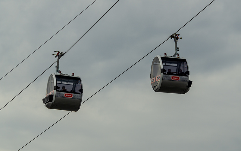 Cable car at Vorobyovy Gory