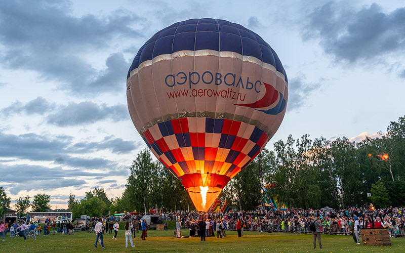 Фестиваль воздухоплавания «Небесная ярмарка» в Пермском крае