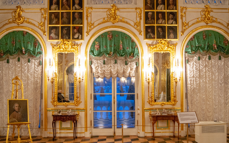 The Grand Palace in Peterhof