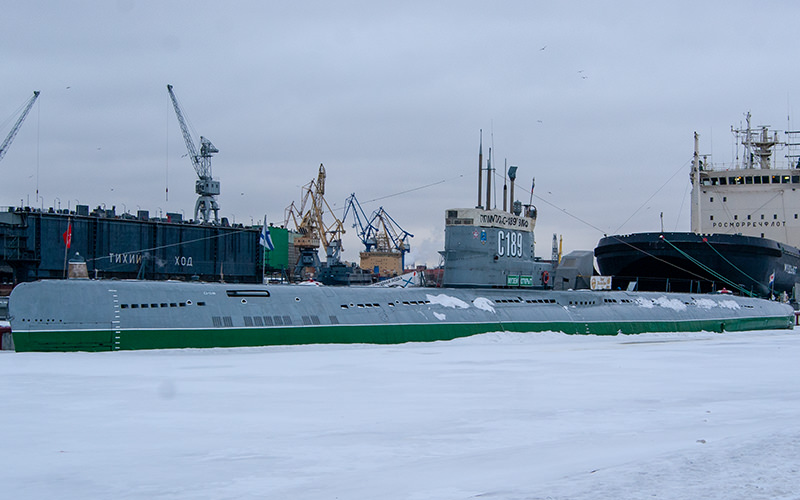 Museum "Submarine S-189" in Saint Petersburg