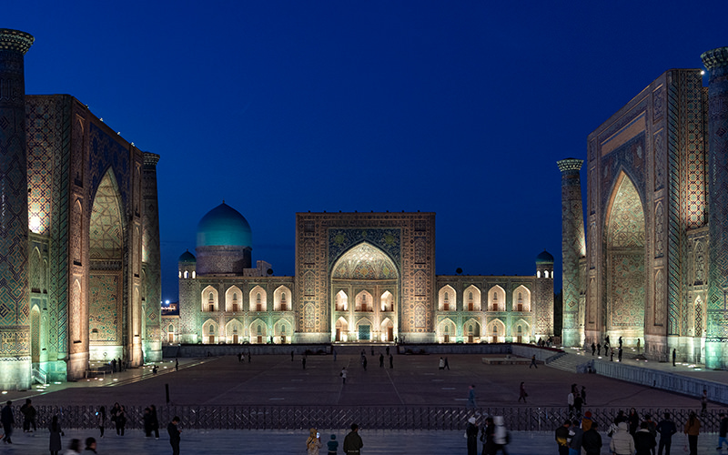 Architectural Ensemble of Registan in Samarkand