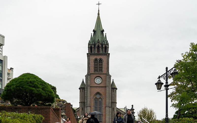 Myeongdong Cathedral in Seoul