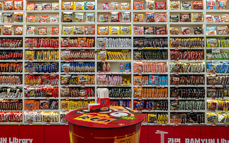 Ramyun Library in Seoul