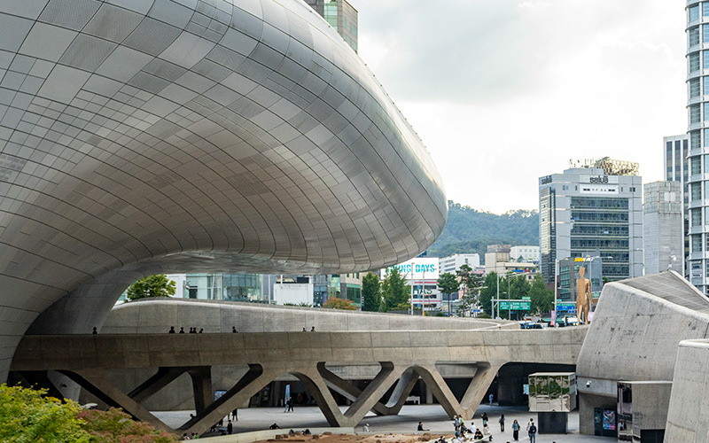 Dongdaemun Design Plaza in Seoul