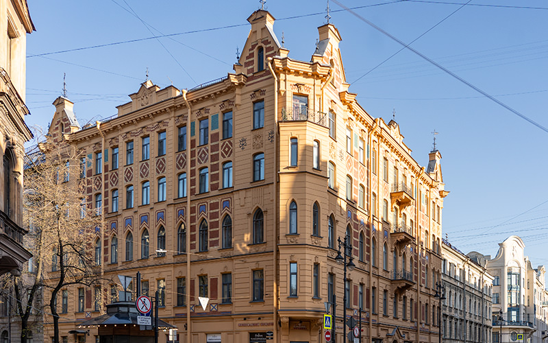 Пешком по Петербургу. Дом А. П. Романова