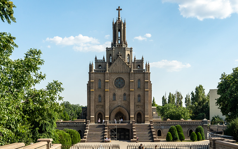 Roman Catholic Cathedral of the Sacred Heart of Jesus in Tashkent