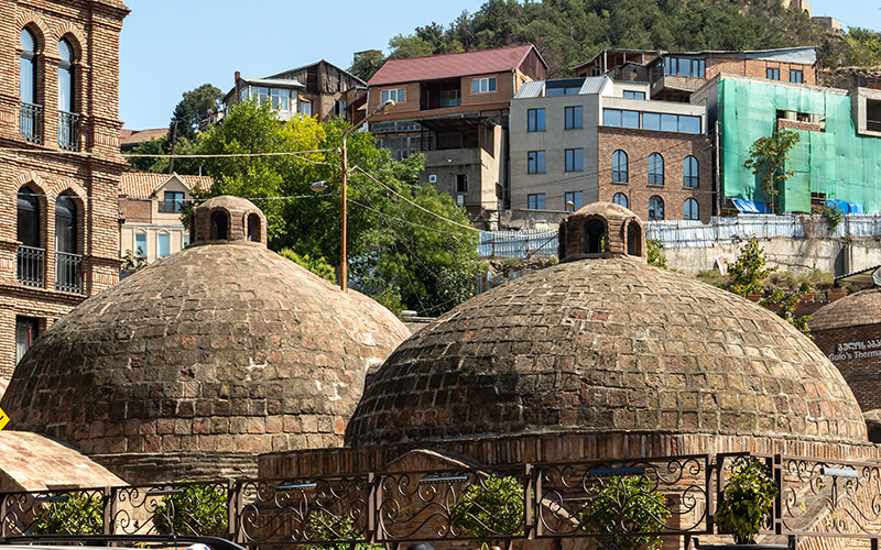 Abanotubani: The Bath District in Tbilisi