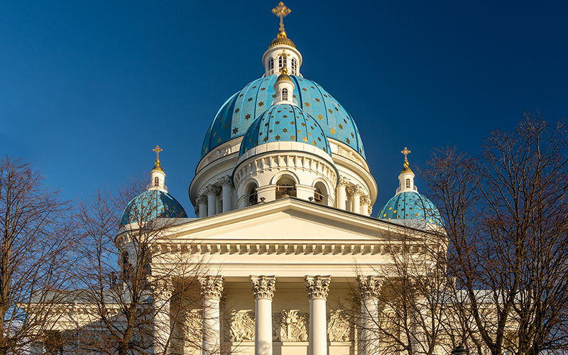 Trinity (Izmailovsky) Cathedral in St. Petersburg