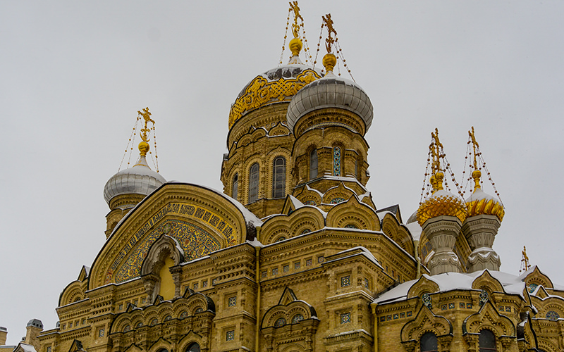 The Church of the Assumption of the Blessed Virgin Mary in St. Petersburg