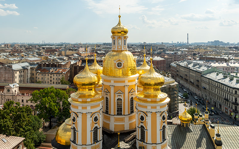 Смотровая площадка Владимирского собора в Санкт-Петербурге