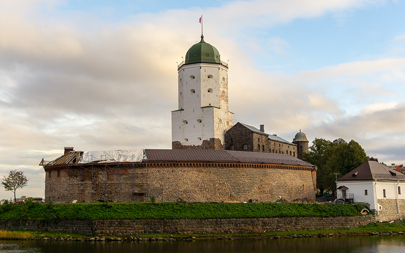 Vyborg Castle and St. Olaf's Tower