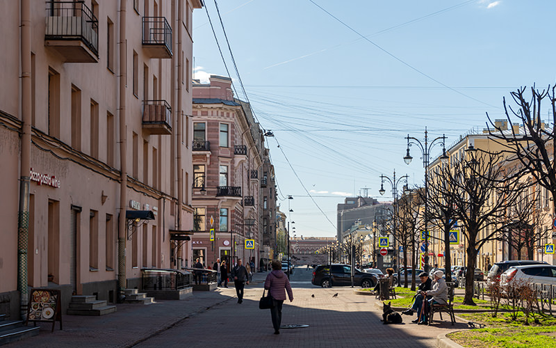 Захарьевская улица в Санкт-Петербурге