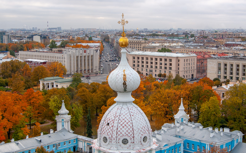 The Smolny Cathedral Bell Tower: The Highest Observation Deck in Saint Petersburg