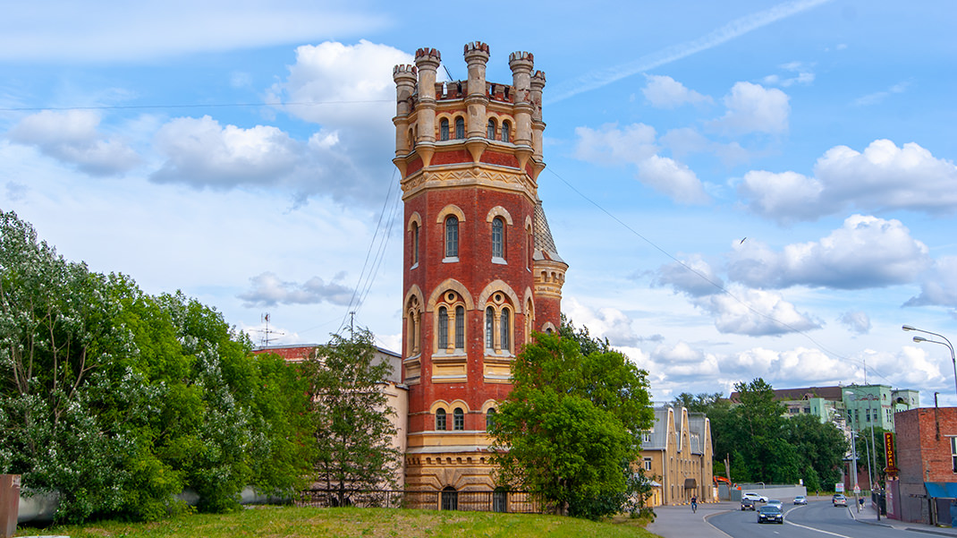 Водонапорная (Пристрельная) башня Обуховского завода