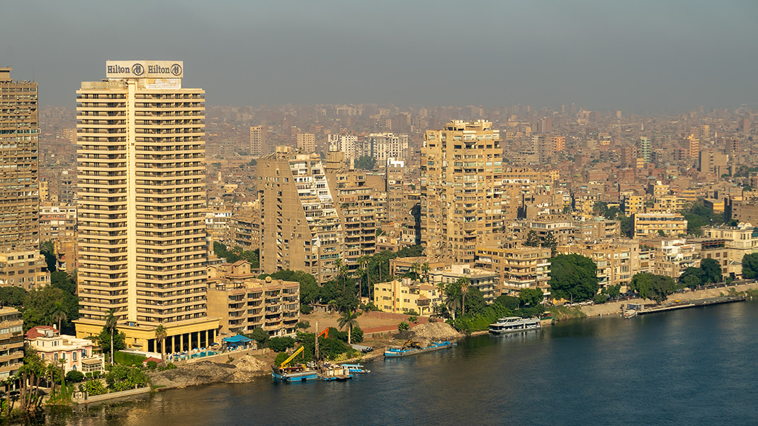 Каир. Вид на Нил