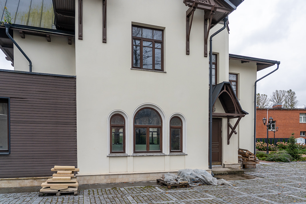 Особняк приобрёл такой вид после реставрации