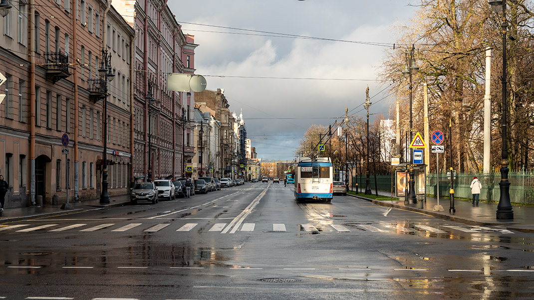 Вид в сторону Потёмкинской улицы