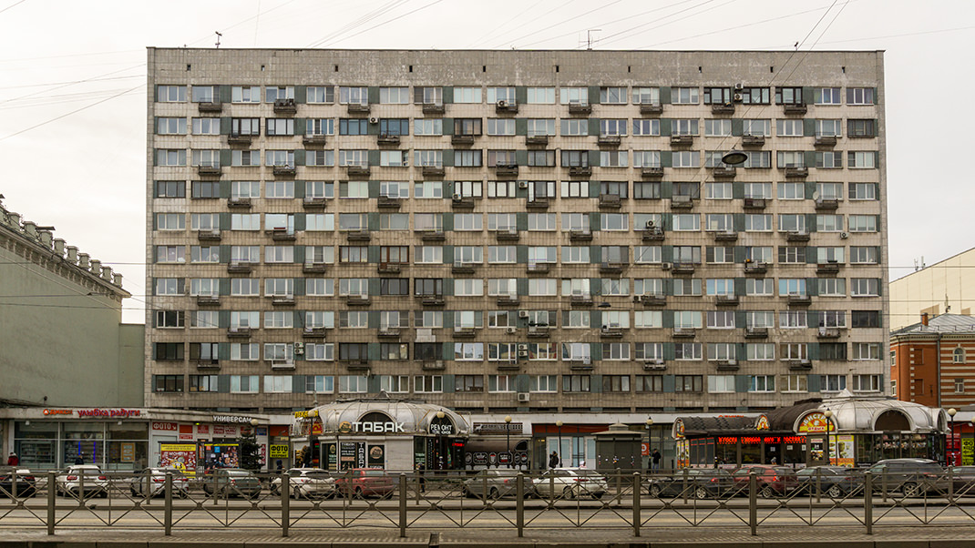 Жилой дом советских времён