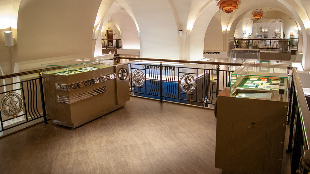 В музее два этажа выставочных пространств