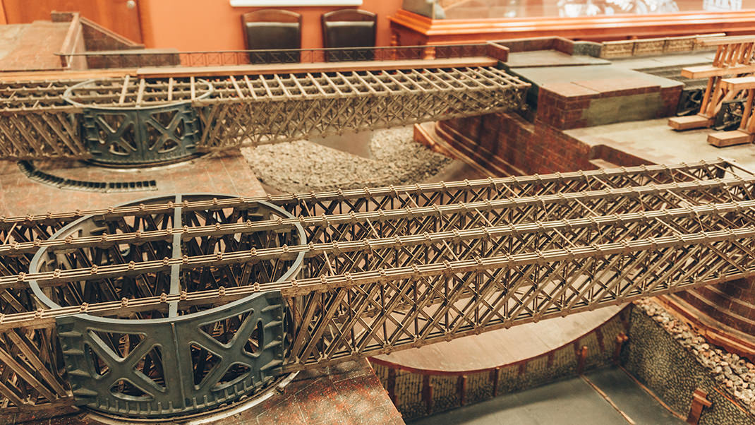 Модель Благовещенского моста