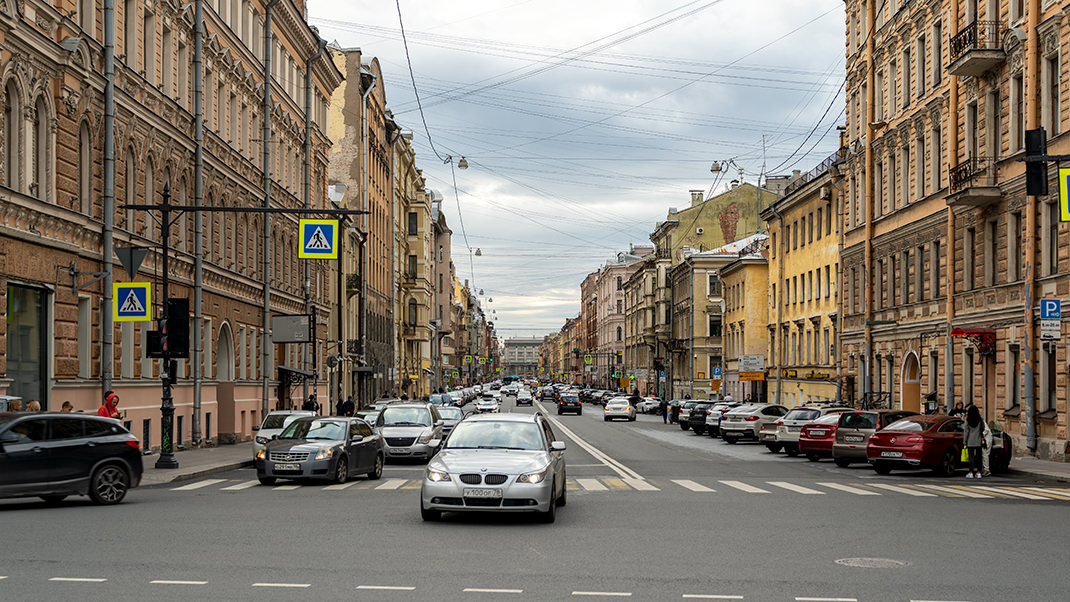 Улица Жуковского в Санкт-Петербурге