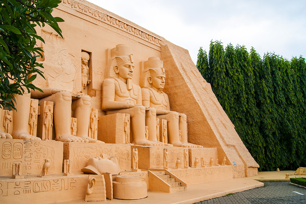 Храм Рамсеса в Нубии