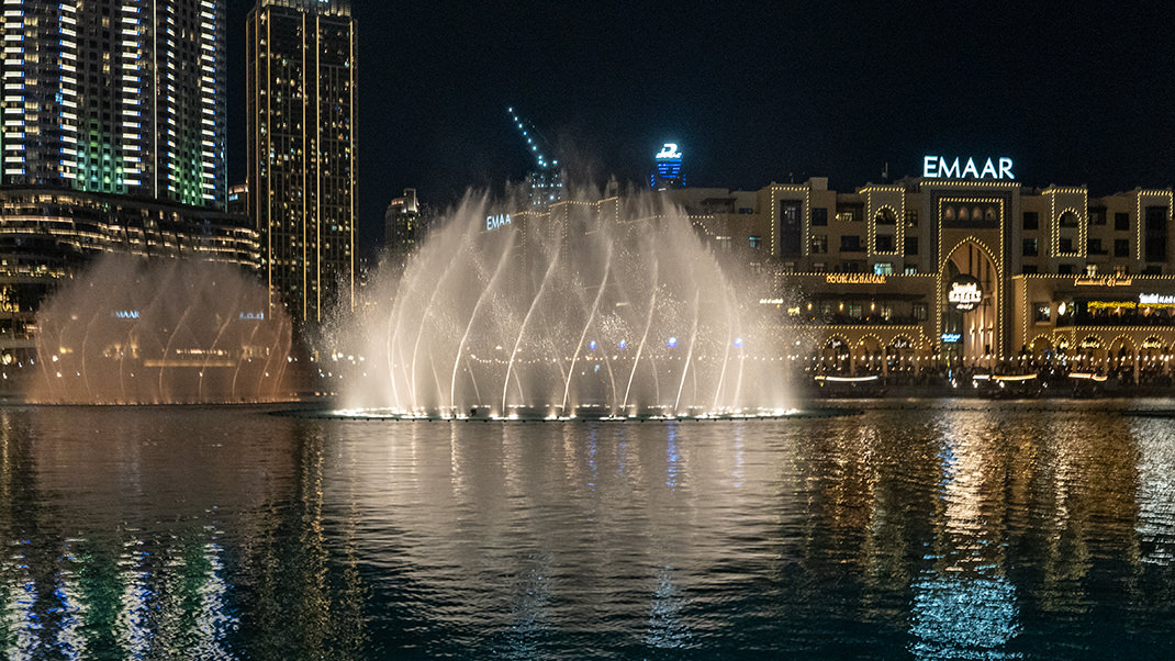 Fountain show