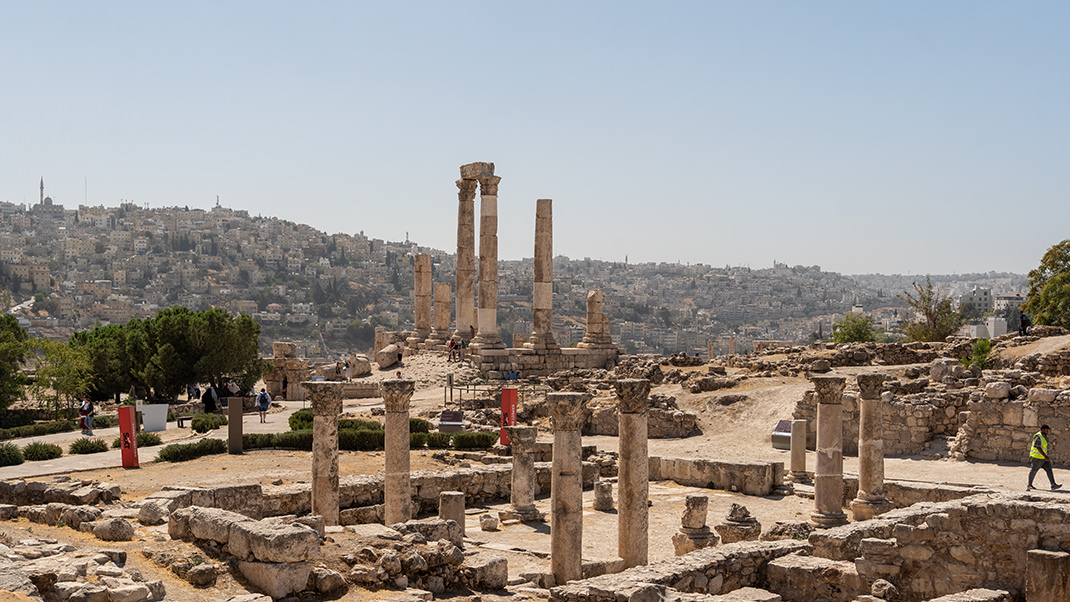 View of the Temple of Hercules