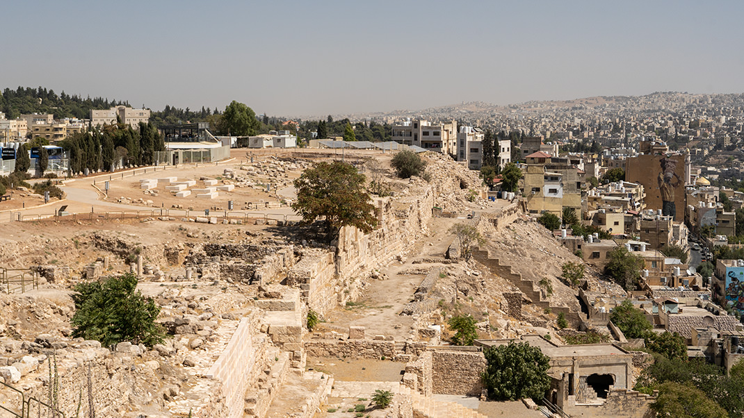 View of the eastern part of the citadel