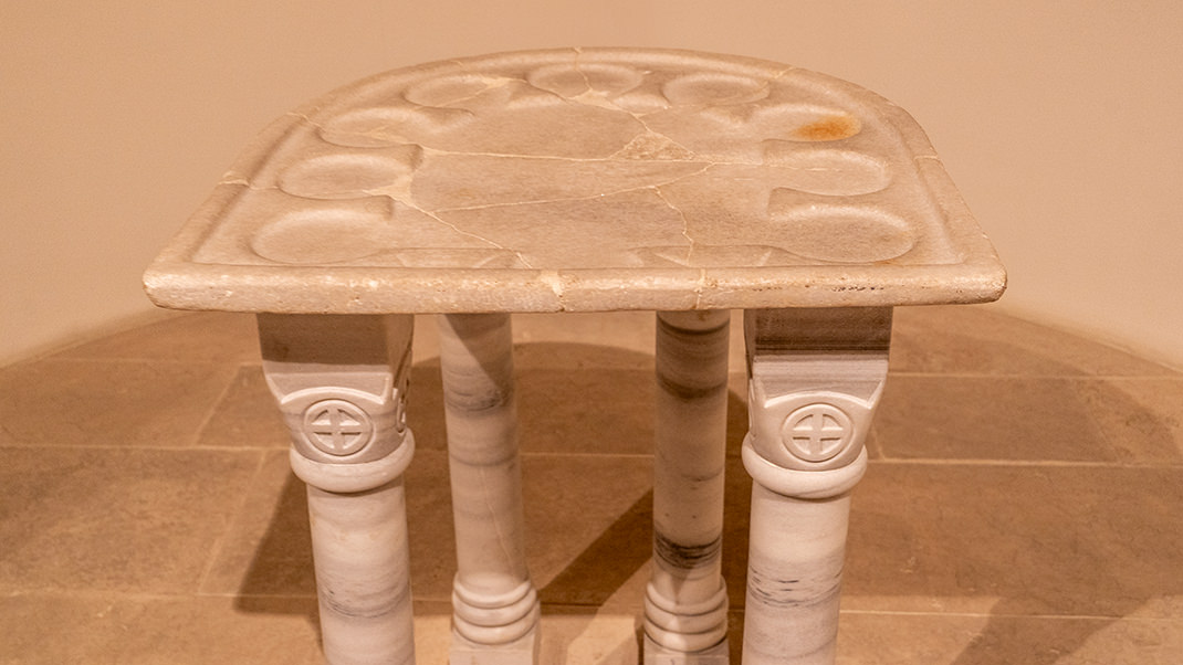 Marble altar